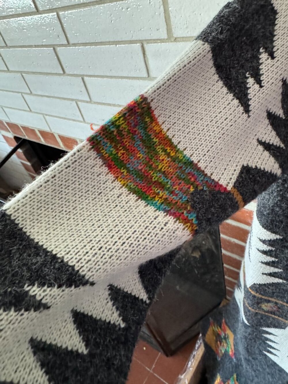 Long Aztec Cardigan - Large - Picture 2 of 5